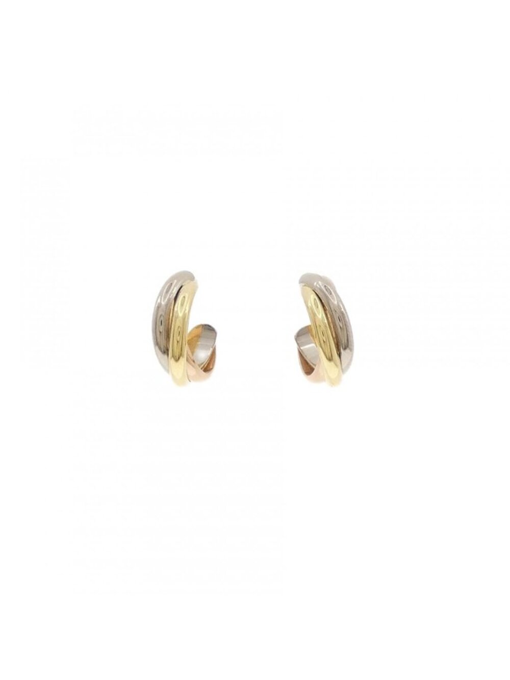 ★SOLD★ Cartier Trinity Small Earrings - Picture 1 of 4